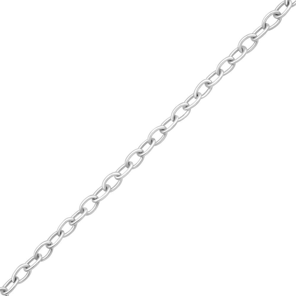 Sterling Silver Round Link Chain